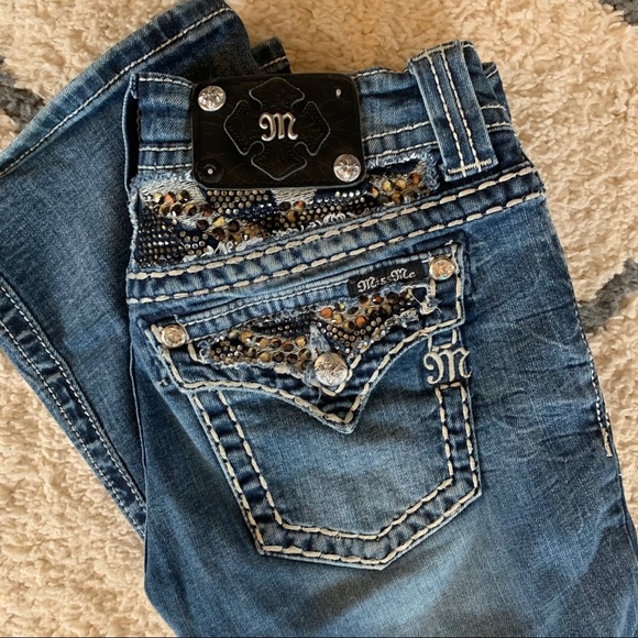 Miss Me Studded Jeans - Picture 1 of 8